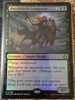 Bloodthirsty Conqueror Foundations Foil - Image 1