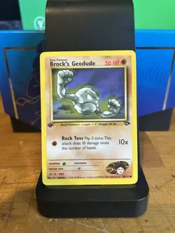 The Pokemon Company Brock's Geodude 68/132 Gym Challenge 1st Ed 50 HP - Image 1