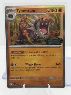 Tyrantrum 066 Perfect Order Holo Rare - Black Star Promo - Image 1