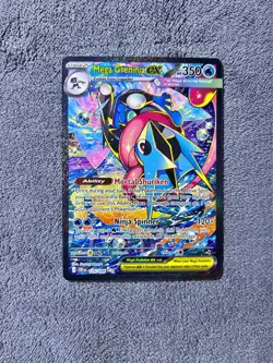 Mega Greninja ex 116/086 SIR Special Illustration Rare Chaos Rising Pokemon - Image 1