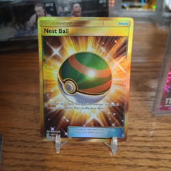 Pokemon TCG Nest Ball 158/149 Full Art Sun & Moon EN - Image 1