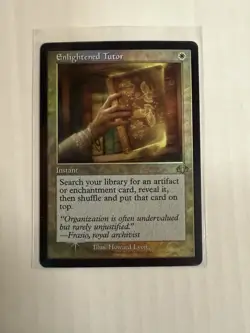 Enlightened Tutor NM RETRO FOIL MTG! Dominaria Remastered - Image 1