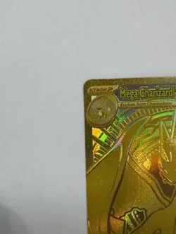 2026 Pokemon Ascended Heroes Gold Mega Charizard Y EX Mega Hyper Rare 294/217 - Image 2