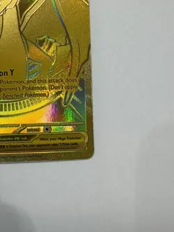2026 Pokemon Ascended Heroes Gold Mega Charizard Y EX Mega Hyper Rare 294/217 - Image 4