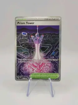 Pokemon TCG: Prism Tower 111/086 Ultra Rare ME04: Chaos Rising - NM - Image 1