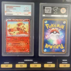 2013 Pokemon B&W Legend Treasures Radiant Coll Growlithe RC4/RC25 ACE 10LOW POP - Image 3