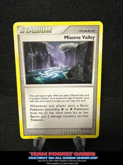 Miasma Valley 111/127, Platinum, Pokemon, MP - Image 1