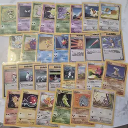 Pokemon Bundle - 29x Common Base Set 2 WOTC Com/Uncom No Dups - NM - Image 1
