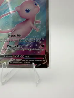 NEAR MINT Pokemon TCG Mew V Fusion Strike 250/264 Ultra Rare Full Art Holo - Image 5