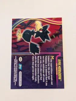 2001 Topps Pokemon TV Animation Edition - Johto Series 1 Murkrow #198 0wq1 - Image 2
