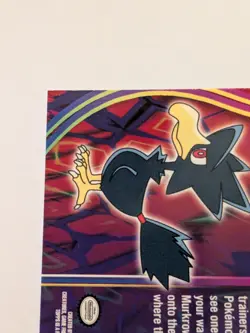 2001 Topps Pokemon TV Animation Edition - Johto Series 1 Murkrow #198 0wq1 - Image 3