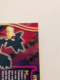 2001 Topps Pokemon TV Animation Edition - Johto Series 1 Murkrow #198 0wq1 - Image 4