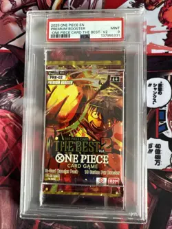 2025 One Piece PRB02 The Best Premium Booster Pack Graded With PSA - Image 1