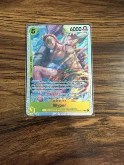 One Piece CCG Wyper OP15-114 Holo Character 6000 Power 5 Cost - Image 1
