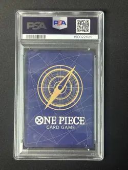 2024 ONE PIECE ST01 007 OP06 WINGS OF THE CAPTAIN NAMI TREASURE RARE PSA 10 - Image 2