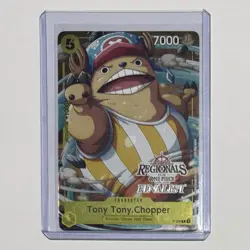 One Piece TCG Tony Tony Chopper P-089 Foil Promo Finalist Mint - Image 1