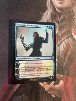MtG Tezzeret the Seeker - HP Foil - Duel Decks: Elspeth vs Tezzeret - Image 1