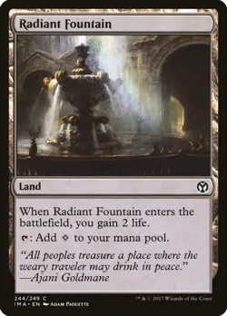 Radiant Fountain [Iconic Masters] Magic MTG - Image 1