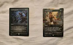 Arachnogenesis (Set Of 2: Borderless Regular, 1 Etched Foil) Commander Legends - Image 1