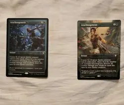 Arachnogenesis (Set Of 2: Borderless Regular, 1 Etched Foil) Commander Legends - Image 2