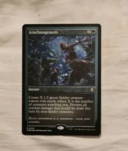 Arachnogenesis (Set Of 2: Borderless Regular, 1 Etched Foil) Commander Legends - Image 3