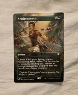 Arachnogenesis (Set Of 2: Borderless Regular, 1 Etched Foil) Commander Legends - Image 4