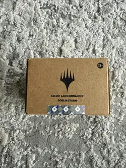 Magic - MTG Secret Lair Commander Deck: Goblin Storm - Open Box - Image 1