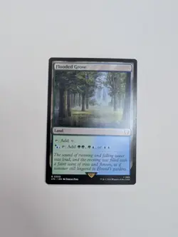 MTG - Flooded Grove - Commander: Lord of The Rings NM/M Condition - Image 1