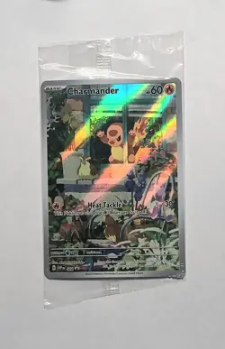 🔥 CRIMP ERROR- SEALED Charmander SVP-044 ETB Promo Pokemon TCG - Image 1