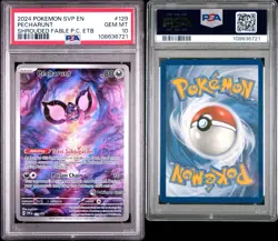 PSA GEM MINT 10 - Pecharunt - 129 (Pokemon Center Exclusive) SV: Promo - Image 3