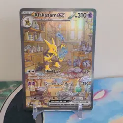 Pokemon TCG Alakazam ex Special Illustration Rare 201/165 SV 151 - Image 1