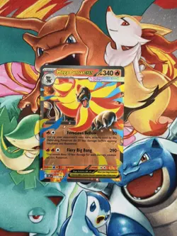 Pokemon TCG Mega Pyroar Ex 015/086 Chaos Rising - Image 1