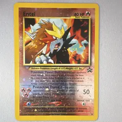 Pokemon TCG Entei 34/53 Wotc Promo Reverse Holo Basic 80HP EN 2001 - Image 1