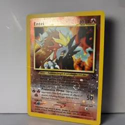 Pokemon TCG Entei 34/53 Wotc Promo Reverse Holo Basic 80HP EN 2001 - Image 3