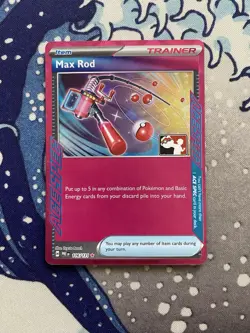 Pokemon TCG Max Rod Prize Pack Series 8 116/131 ACE Rare - Image 1