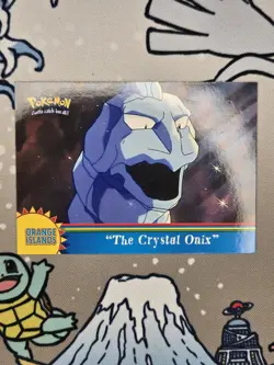 The Crystal Onix #OR4 Pokemon 2000 Topps TV Episode - Orange Islands - Image 1