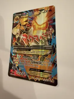 Pokemon M Camerupt EX 230 HP Magma Eruption Alternate Art Holo XY198A - Image 3