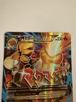 Pokemon M Camerupt EX 230 HP Magma Eruption Alternate Art Holo XY198A - Image 4