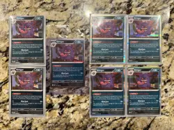 6x Gengar + **1 GameStop Promo Holo** (050/088) Pokemon Perfect Order - ENG NM - Image 1