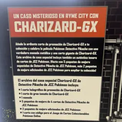 Pokemon Detective Pikachu Charizard GX Special Case File Factory Spanish Versio - Image 2