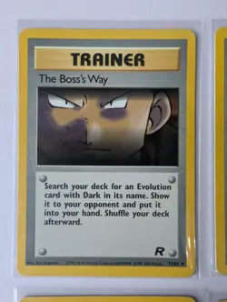 Vintage Pokemon Team Rocket Trainer Lot WOTC Potion Energy Imposter Oak - Image 2