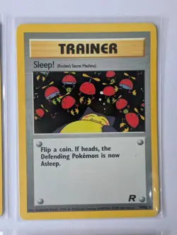 Vintage Pokemon Team Rocket Trainer Lot WOTC Potion Energy Imposter Oak - Image 5