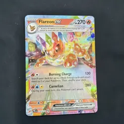 Flareon ex - 014/131 SV: Prismatic Evolutions Pokemon NM English - Image 1