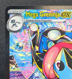 Pokemon: ME4 CRI Chaos Rising Mega Greninja EX 116/086 SIR - NM Pack Fresh - Image 3