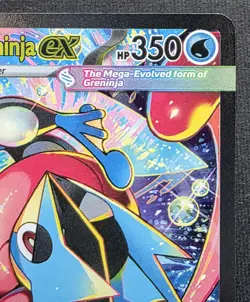 Pokemon: ME4 CRI Chaos Rising Mega Greninja EX 116/086 SIR - NM Pack Fresh - Image 4