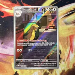 Pokemon TCG Gumshoos 153/132 Me01: Mega Evolution Holo NM - Image 1