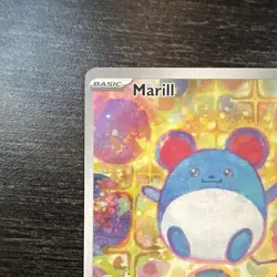 Nintendo Pokemon Marill SV Journey Together Illustration Rare Holo 232/217 EN - Image 3