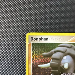 2005 Pokemon EX Deoxys 30/107 Donphan Reverse Holo LP Rare Vintage Card STAMPED - Image 2