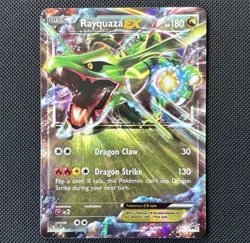 Pokemon TCG Rayquaza EX XY73 Ultra Rare Holo Black Star Promo NM - Image 1