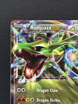 Pokemon TCG Rayquaza EX XY73 Ultra Rare Holo Black Star Promo NM - Image 3